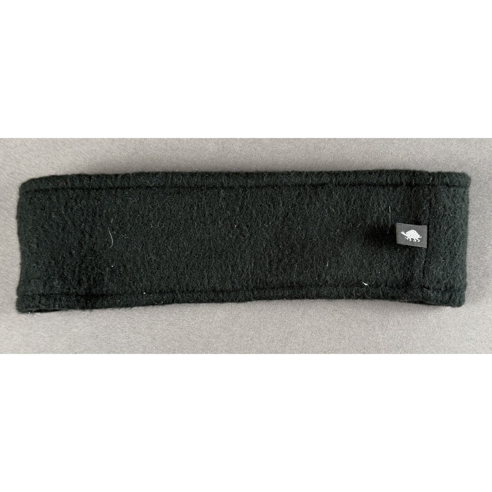 Vintage Turtle Fur Green Fleece Headband Ear Warmer Made in Vermont USA